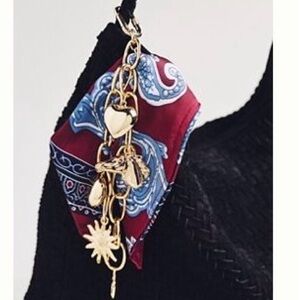 NWOT Anthropologie Heritage Bow Bag Charm